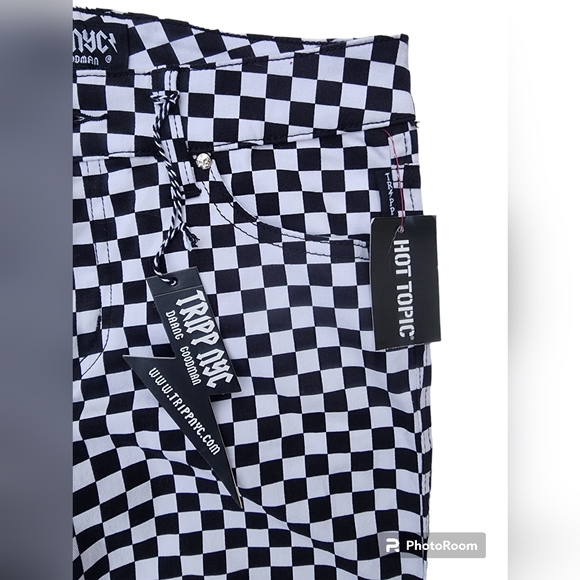 Tripp NYC Checkered Board Jeans - Picture 4 of 6
